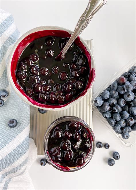 blurrberry|blueberry compote.